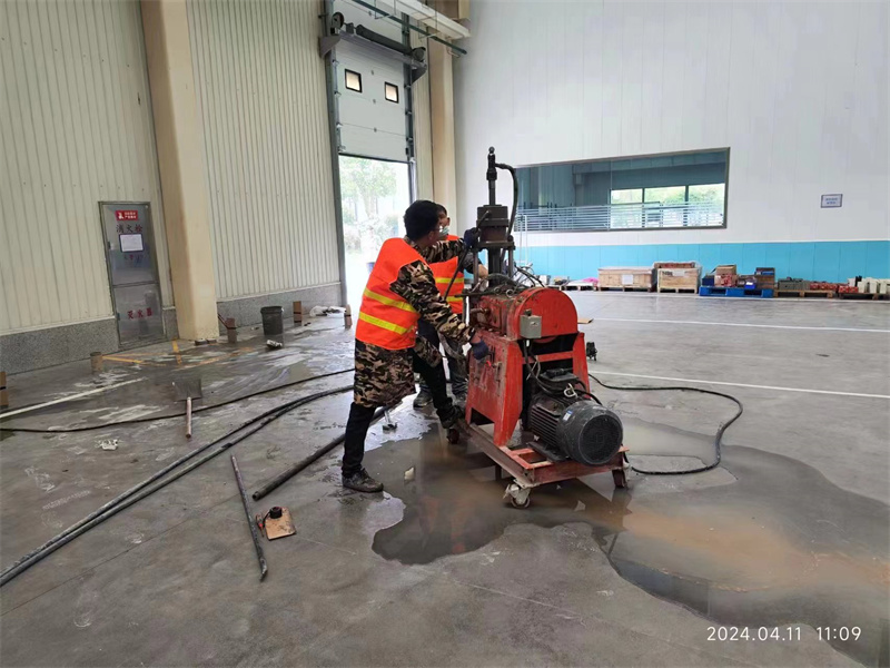 平利厂房地面下沉塌陷注浆加固施工